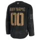 Fanatics Pittsburgh Penguins Pelipaita 2024-2025 Military Appreciation Practice Musta ( Omalla Nimellä )