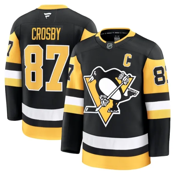 Fanatics Pittsburgh Penguins Sidney Crosby Pelipaita 2024-2025 Koti Premium Musta Fanatics Pittsburgh Penguins Sidney Crosby Pelipaita 2024-2025 Koti Premium Musta