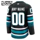 Fanatics San Jose Sharks Lasten Pelipaita 2024-2025 Kolmos Premium Musta ( Omalla Nimellä )