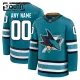 Fanatics San Jose Sharks Lasten Pelipaita 2024-2025 Koti Premium Teal ( Omalla Nimellä ) Fanatics San Jose Sharks Lasten Pelipaita 2024-2025 Koti Premium Teal ( Omalla Nimellä )