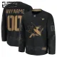 Fanatics San Jose Sharks Lasten Pelipaita 2024-2025 Military Appreciation Practice Musta ( Omalla Nimellä ) Fanatics San Jose Sharks Lasten Pelipaita 2024-2025 Military Appreciation Practice Musta ( Omalla Nimellä )