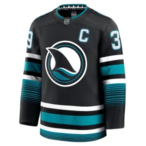 Fanatics San Jose Sharks Logan Couture Pelipaita 2024-2025 Kolmos Premium Musta