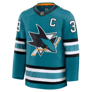Fanatics San Jose Sharks Logan Couture Pelipaita 2024-2025 Koti Premium Teal
