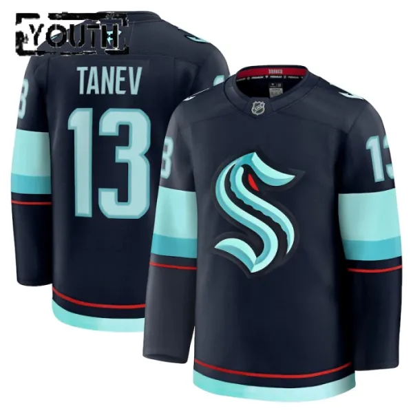 Fanatics Seattle Kraken Brandon Tanev Lasten Pelipaita 2024-2025 Koti Premium Navy Fanatics Seattle Kraken Brandon Tanev Lasten Pelipaita 2024-2025 Koti Premium Navy
