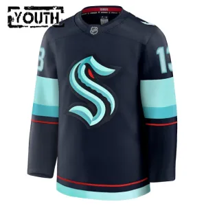 Fanatics Seattle Kraken Brandon Tanev Lasten Pelipaita 2024-2025 Koti Premium Navy