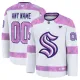 Fanatics Seattle Kraken Pelipaita 2024-2025 Hockey Fights Cancer Practice Valkoinen ( Omalla Nimellä ) Fanatics Seattle Kraken Pelipaita 2024-2025 Hockey Fights Cancer Practice Valkoinen ( Omalla Nimellä )