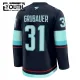 Fanatics Seattle Kraken Philipp Grubauer Lasten Pelipaita 2024-2025 Koti Premium Navy