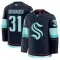 Fanatics Seattle Kraken Philipp Grubauer Pelipaita 2024-2025 Koti Premium Navy