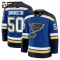 Fanatics St. Louis Blues Jordan Binnington Lasten Pelipaita 2024-2025 Koti Premium Sininen
