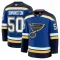 Fanatics St. Louis Blues Jordan Binnington Pelipaita 2024-2025 Koti Premium Sininen