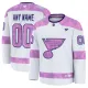 Fanatics St. Louis Blues Pelipaita 2024-2025 Hockey Fights Cancer Practice Valkoinen ( Omalla Nimellä ) Fanatics St. Louis Blues Pelipaita 2024-2025 Hockey Fights Cancer Practice Valkoinen ( Omalla Nimellä )