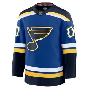 Fanatics St. Louis Blues Pelipaita 2024-2025 Koti Premium Sininen ( Omalla Nimellä )