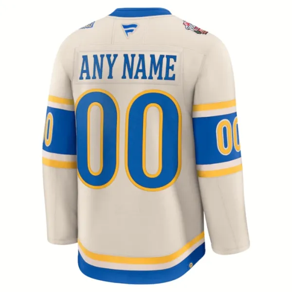 Fanatics St. Louis Blues Pelipaita 2024-2025 Premium Winter Classic Valkoinen ( Omalla Nimellä )