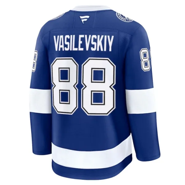 Fanatics Tampa Bay Lightning Andrei Vasilevskiy Pelipaita 2024-2025 Koti Premium Sininen