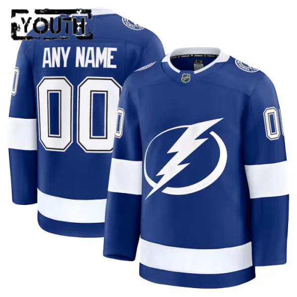 Fanatics Tampa Bay Lightning Lasten Pelipaita 2024-2025 Koti Premium Sininen ( Omalla Nimellä ) Fanatics Tampa Bay Lightning Lasten Pelipaita 2024-2025 Koti Premium Sininen ( Omalla Nimellä )