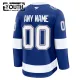Fanatics Tampa Bay Lightning Lasten Pelipaita 2024-2025 Koti Premium Sininen ( Omalla Nimellä )