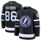 Fanatics Tampa Bay Lightning Nikita Kucherov Pelipaita 2024-2025 Kolmos Premium Musta
