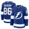 Fanatics Tampa Bay Lightning Nikita Kucherov Pelipaita 2024-2025 Koti Premium Sininen