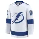 Fanatics Tampa Bay Lightning Pelipaita 2024-2025 Vieras Premium Valkoinen ( Omalla Nimellä )