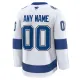 Fanatics Tampa Bay Lightning Pelipaita 2024-2025 Vieras Premium Valkoinen ( Omalla Nimellä )