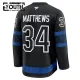 Fanatics Toronto Maple Leafs Auston Matthews Lasten Pelipaita 2024-2025 Kolmos Premium Musta