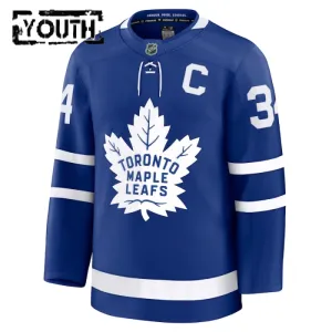 Fanatics Toronto Maple Leafs Auston Matthews Lasten Pelipaita 2024-2025 Koti Premium Sininen