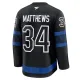 Fanatics Toronto Maple Leafs Auston Matthews Pelipaita 2024-2025 Kolmos Premium Musta
