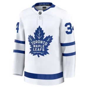Fanatics Toronto Maple Leafs Auston Matthews Pelipaita 2024-2025 Vieras Premium Valkoinen