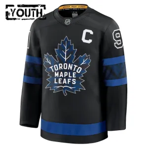 Fanatics Toronto Maple Leafs John Tavares Lasten Pelipaita 2024-2025 Kolmos Premium Musta