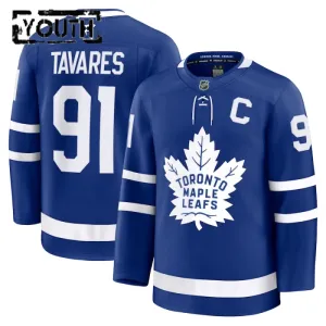 Fanatics Toronto Maple Leafs John Tavares Lasten Pelipaita 2024-2025 Koti Premium Sininen