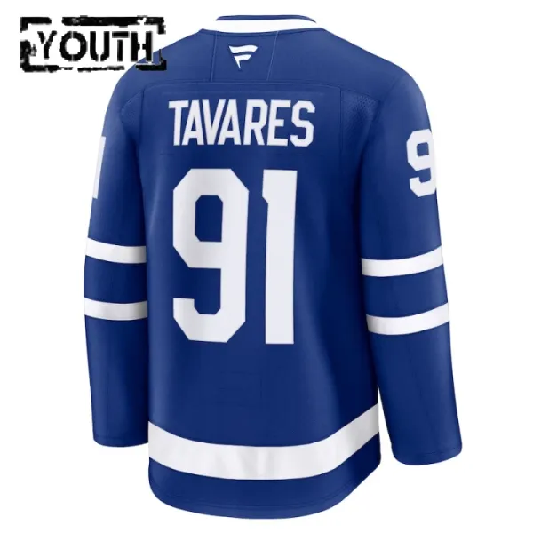 Fanatics Toronto Maple Leafs John Tavares Lasten Pelipaita 2024-2025 Koti Premium Sininen
