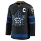 Fanatics Toronto Maple Leafs John Tavares Pelipaita 2024-2025 Kolmos Premium Musta