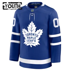Fanatics Toronto Maple Leafs Lasten Pelipaita 2024-2025 Koti Premium Sininen ( Omalla Nimellä )
