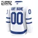 Fanatics Toronto Maple Leafs Lasten Pelipaita 2024-2025 Vieras Premium Valkoinen ( Omalla Nimellä )