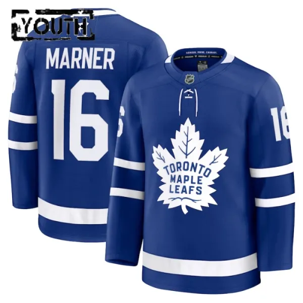 Fanatics Toronto Maple Leafs Mitch Marner Lasten Pelipaita 2024-2025 Koti Premium Sininen Fanatics Toronto Maple Leafs Mitch Marner Lasten Pelipaita 2024-2025 Koti Premium Sininen