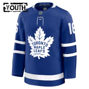 Fanatics Toronto Maple Leafs Mitch Marner Lasten Pelipaita 2024-2025 Koti Premium Sininen