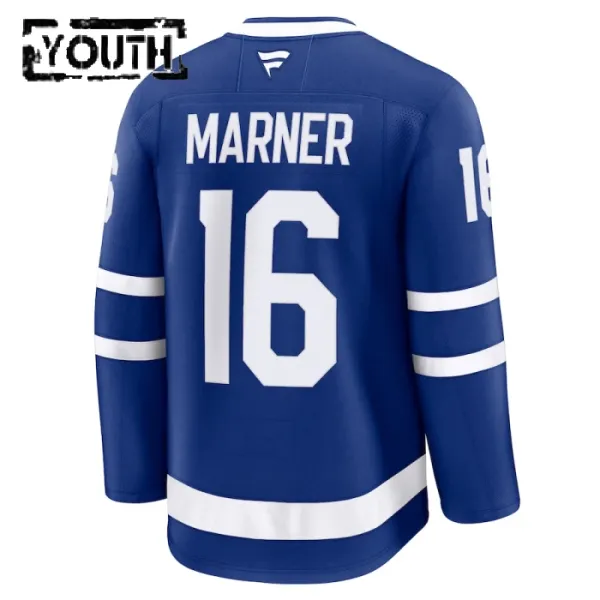 Fanatics Toronto Maple Leafs Mitch Marner Lasten Pelipaita 2024-2025 Koti Premium Sininen
