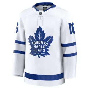 Fanatics Toronto Maple Leafs Mitch Marner Pelipaita 2024-2025 Vieras Premium Valkoinen