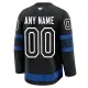 Fanatics Toronto Maple Leafs Pelipaita 2024-2025 Kolmos Premium Musta ( Omalla Nimellä )