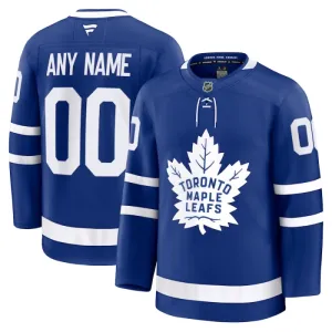 Fanatics Toronto Maple Leafs Pelipaita 2024-2025 Koti Premium Sininen ( Omalla Nimellä )