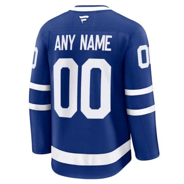 Fanatics Toronto Maple Leafs Pelipaita 2024-2025 Koti Premium Sininen ( Omalla Nimellä )