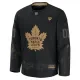 Fanatics Toronto Maple Leafs Pelipaita 2024-2025 Military Appreciation Practice Musta ( Omalla Nimellä )
