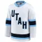 Fanatics Utah Hockey Club Pelipaita 2024-2025 Vieras Premium Valkoinen ( Omalla Nimellä )
