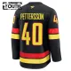 Fanatics Vancouver Canucks Elias Pettersson Lasten Pelipaita 2024-2025 Kolmos Premium Musta