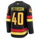 Fanatics Vancouver Canucks Elias Pettersson Pelipaita 2024-2025 Kolmos Premium Musta