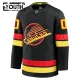 Fanatics Vancouver Canucks Lasten Pelipaita 2024-2025 Kolmos Premium Musta ( Omalla Nimellä )