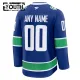 Fanatics Vancouver Canucks Lasten Pelipaita 2024-2025 Koti Premium Sininen ( Omalla Nimellä )