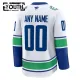 Fanatics Vancouver Canucks Lasten Pelipaita 2024-2025 Vieras Premium Valkoinen ( Omalla Nimellä )