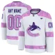 Fanatics Vancouver Canucks Pelipaita 2024-2025 Hockey Fights Cancer Practice Valkoinen ( Omalla Nimellä ) Fanatics Vancouver Canucks Pelipaita 2024-2025 Hockey Fights Cancer Practice Valkoinen ( Omalla Nimellä )