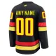 Fanatics Vancouver Canucks Pelipaita 2024-2025 Kolmos Premium Musta ( Omalla Nimellä )